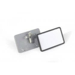 Durable 8130 01 Clip-Card W.Combi-Clip Landscape 40 X 75mm Black